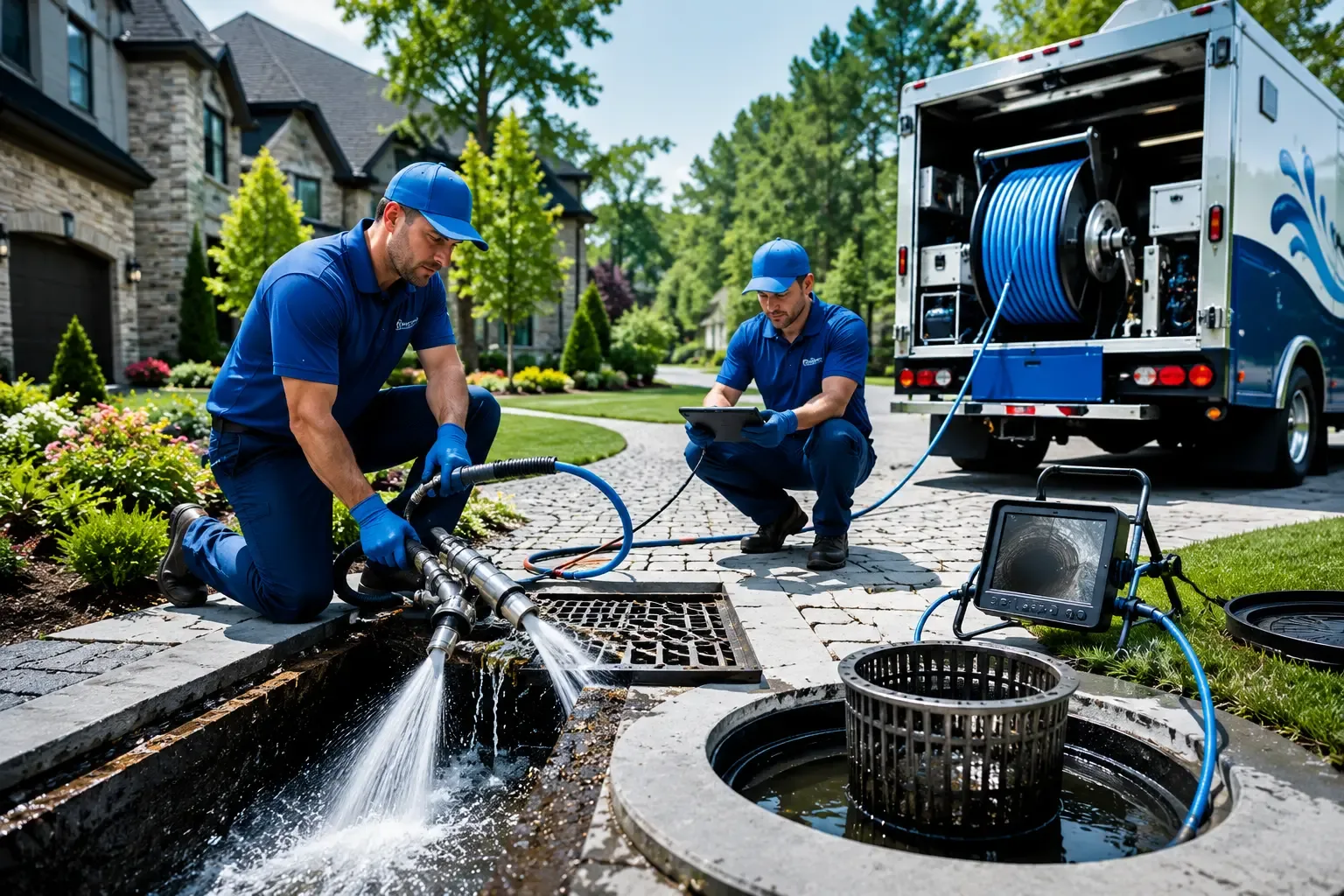 Local outdoor drain cleaning professionals in Lott, TX