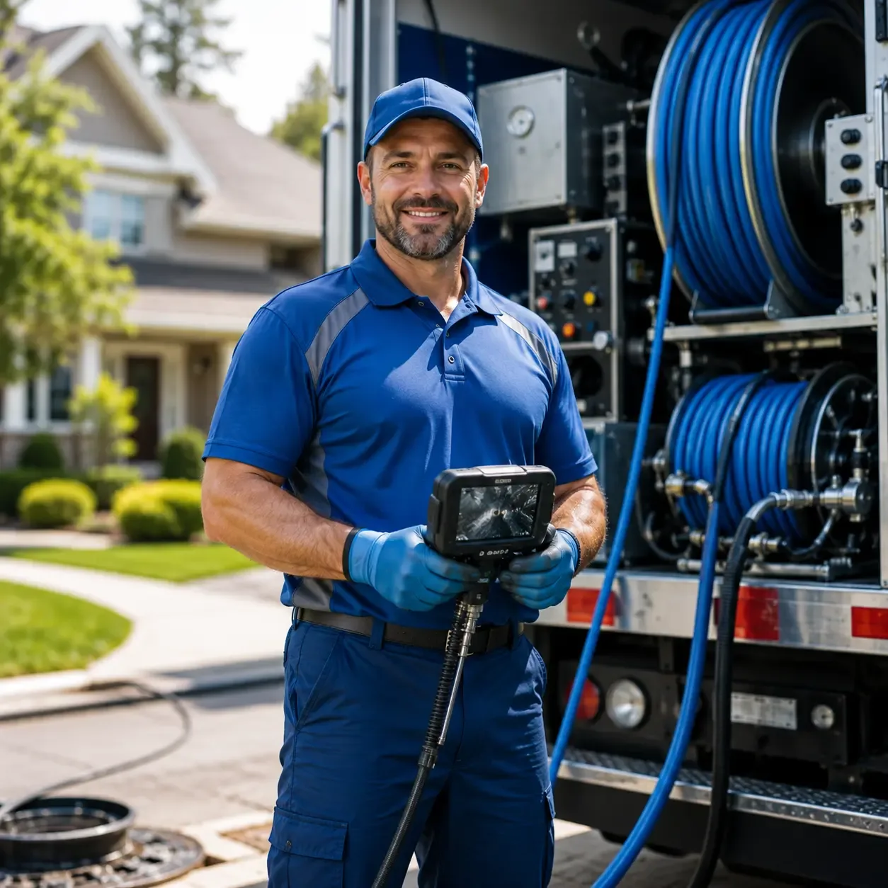 Local outdoor drain cleaning specialists in Lott, TX